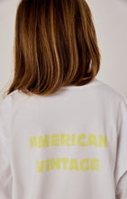 american vintage fizvalley t-shirt wit
