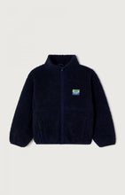 american vintage hoktown zipped vest navy