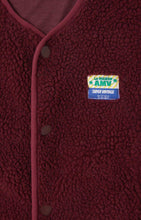 american vintage hoktown kinderjas zonder mouw bordeaux chine