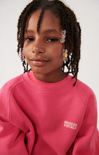 american vintage izubird sweat hortensia fluo