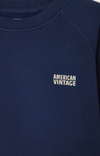 american vintage izubird sweat navy vintage