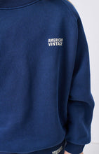 american vintage izubird sweat navy vintage