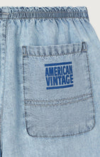 american vintage kindershort paybou - blue snow