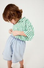 american vintage kindershort paybou - blue snow