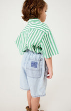 american vintage kindershort paybou - blue snow