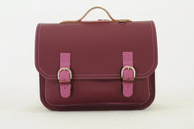 own stuff boekentas aubergine - plum (lagere school)