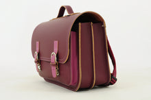 own stuff boekentas aubergine - plum (lagere school)