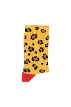 Piupiuchick Socks - mustard animal print