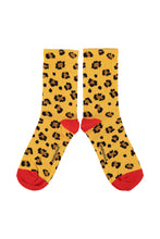 Piupiuchick Socks - mustard animal print