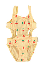 Piupiuchick Trikini - Light yellow with cherries