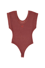 Sisters Department Bodysuit - Bordeaux with "2 tango" print