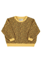 Piupiuchick Sweatshirt - Mustard animal print