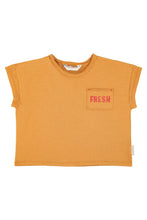 Piupiuchick T-shirt - Camel with strawberry print