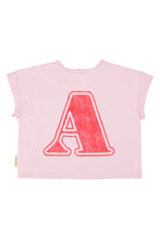 Piupiuchick T-shirt - Lilac with "A" print