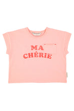 Piupiuchick T-shirt - Light pink with "ma chérie" print