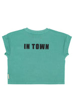 Piupiuchick T-shirt - Turquoise with "best friend" print