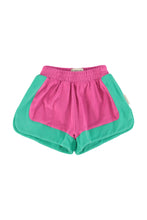 Piupiuchick Shorts - Fuchsia & green