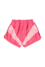 Piupiuchick Shorts - Pink with white stripes print
