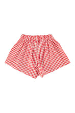 Piupiuchick Shorts - Red & ecru checkered