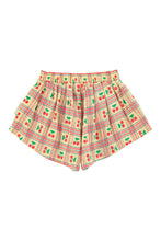 Piupiuchick Shorts - Light yellow with cherries allover