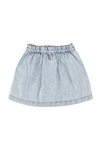 Piupiuchick Short Skirt - Blue light denim