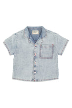 Piupiuchick Hawaiian Shirt - Blue light denim