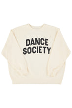 Sisters Department Sweatshirt - Ecru with "dance society" print
