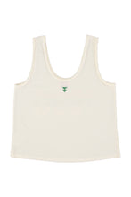 Sisters Department Top with v-neck - Ecru with "1980" print