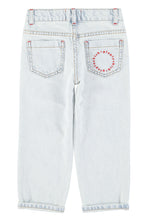 Piupiuchick Unisex Trousers - Washed light blue denim