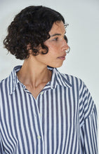american vintage dameshemd vextown - strepen inkt