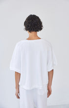 american vintage dames t-shirt vibtown vintage wit
