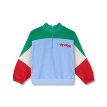 Wynken Beach Pop Over - Pale Blue Multi