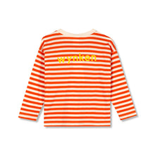 Wynken Wynken Long Sleeve Pocket Tee - Sunglow / Ecru