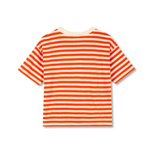 Wynken Stripe Cap Tee - Sunglow / Ecru