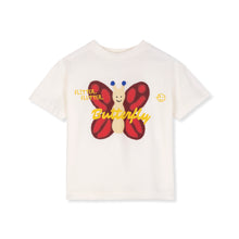 Wynken Bon Bon Tee - Ecru Butterfly