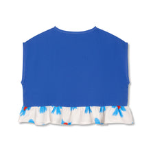 Wynken Vela Frill Top - Bow print