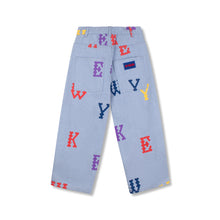 Wynken Honeycombe Jean - Pale Bleached Denim Multi