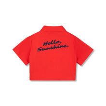 Wynken Crop Day Shirt - Red