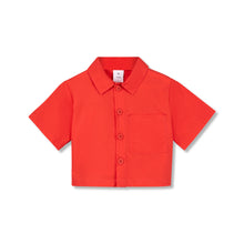 Wynken Crop Day Shirt - Red
