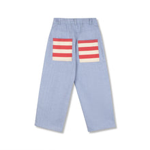 Wynken Parasol Jean - Pale Bleached Denim