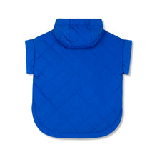 Wynken Short Sleeve Padded Bon Bon Jacket - Artist Blue