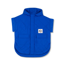 Wynken Short Sleeve Padded Bon Bon Jacket - Artist Blue
