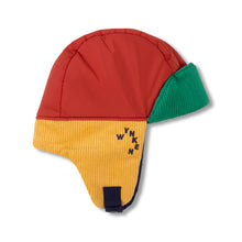 wynken palette trapper hat brick red green