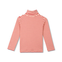 wynken soft roll neck red stripe
