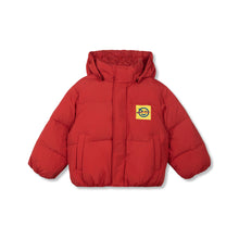 wynken burletta down coat brick red