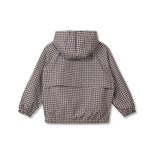 wynken lightweight grid jacket black gingham