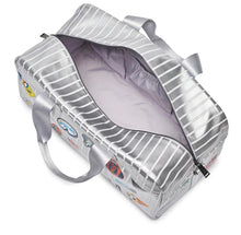 jeune premier caroline weekend bag - jetsetter silver