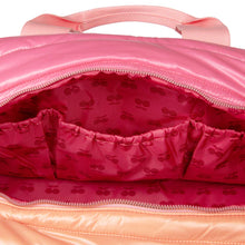 jeune premier caroline weekend bag - puffer pink