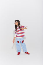 Wynken Bacia Jean - Pale denim / Embroidery