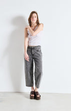 american vintage dames boyfriend jeans yopday grey salt and pepper